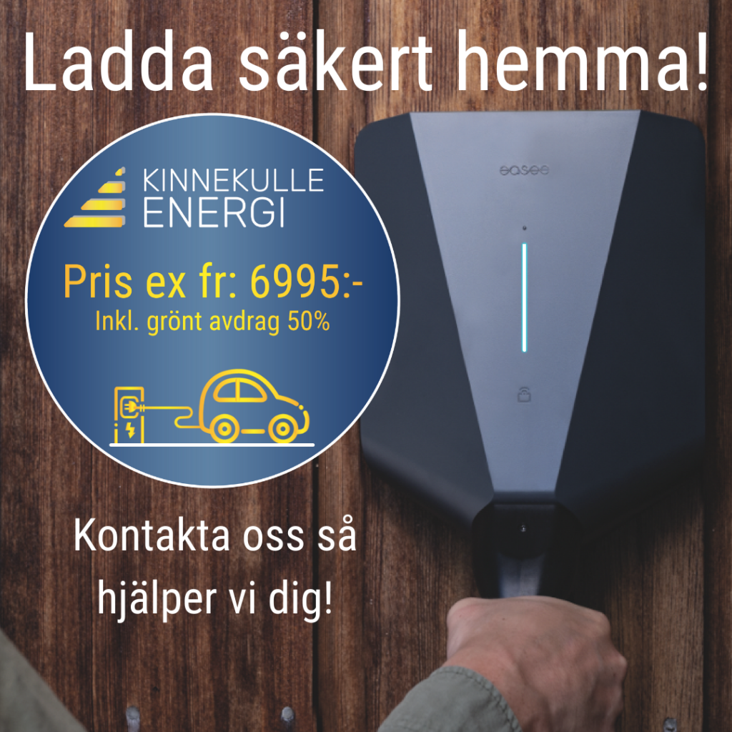 Laddbox till elbil - Kinnekulle Energi - Kontakta oss